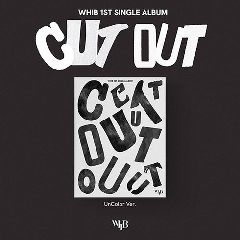 WHIB 1ST SINGLE ALBUM - CUT-OUT + APPLEMUSIC PHOTOCARD